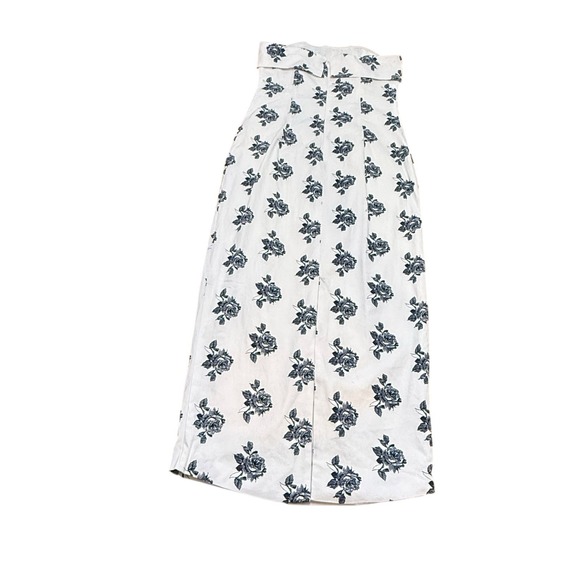 NWT Petal + Pup Women's TONI STRAPLESS MIDI DRESS - OFF‎ WHITE Large - Picture 11 of 13